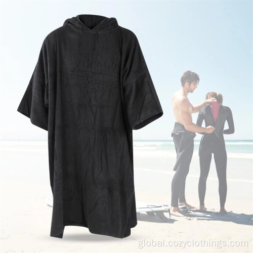 Adult Poncho Towel adult hooded surf poncho beach towel Manufactory